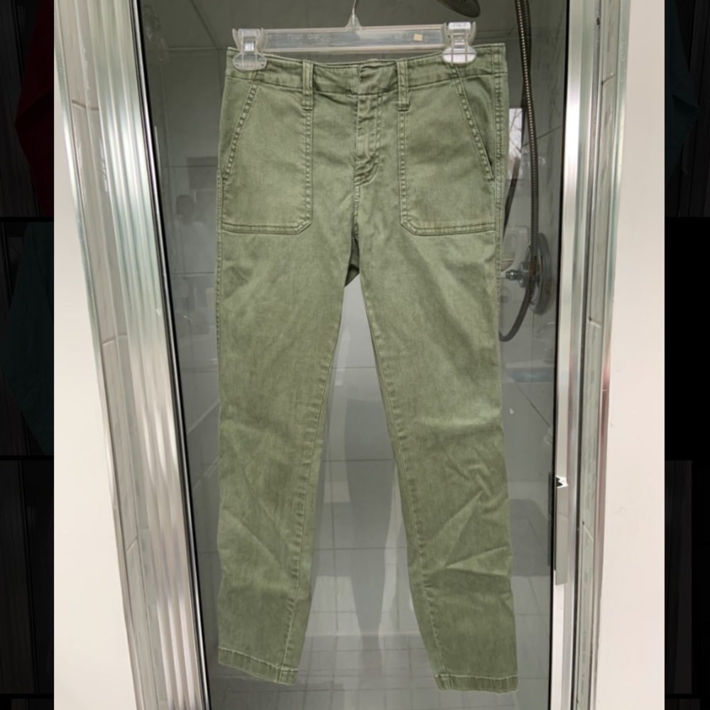 J.Crew - Army Green Cardigan Pants